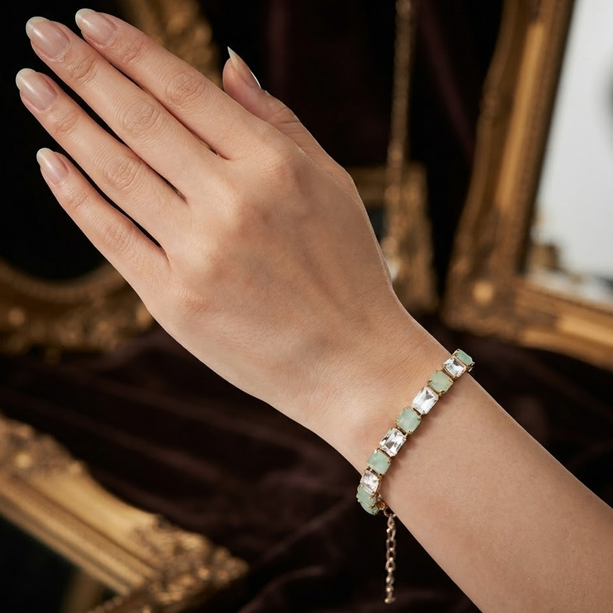 Alternating Stone Bracelet