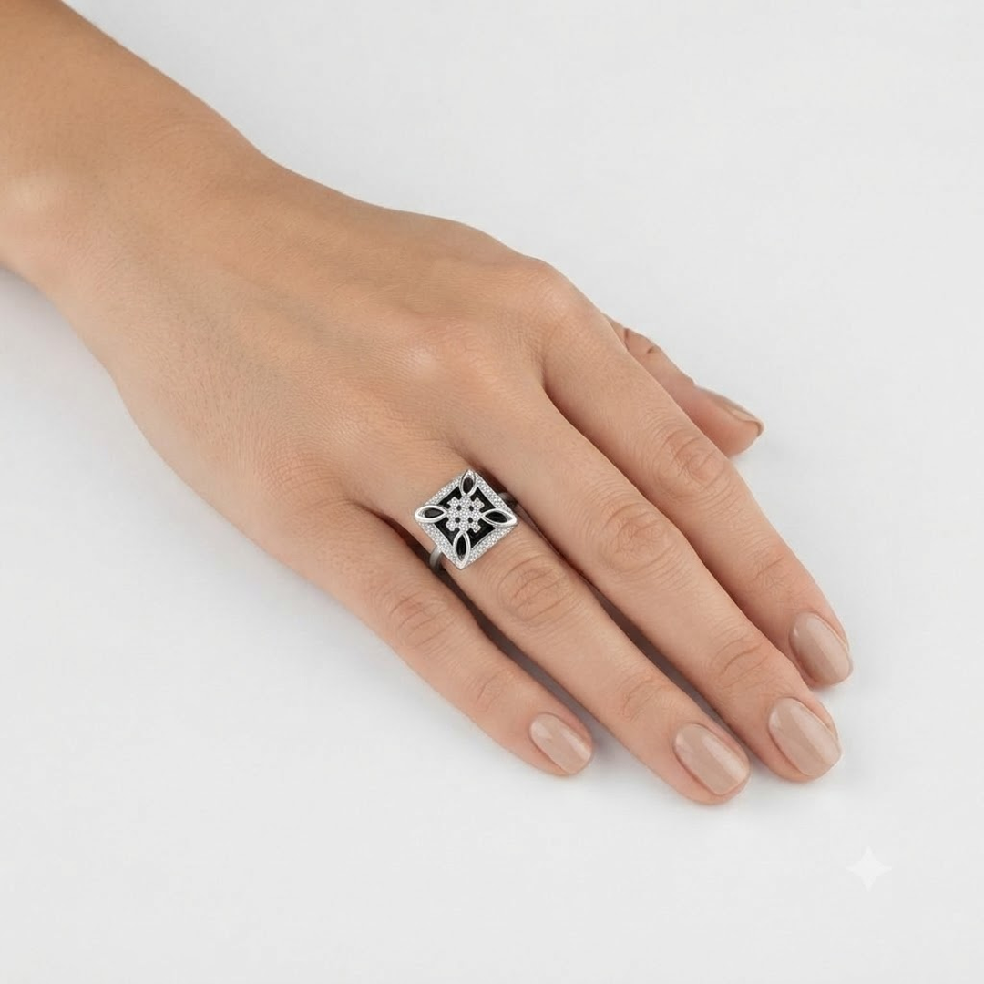 Square Statement Ring