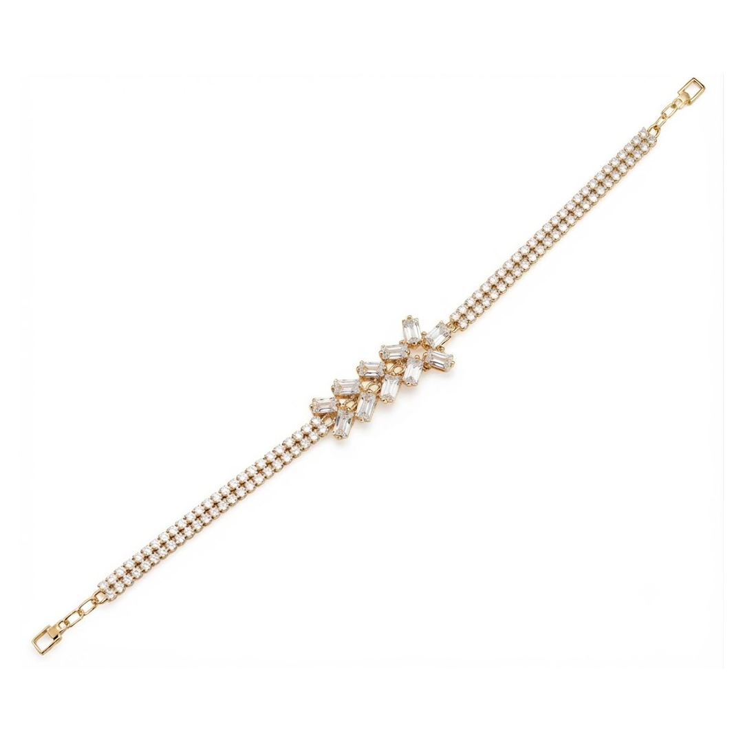 Deep white baguette bracelet - Image 2