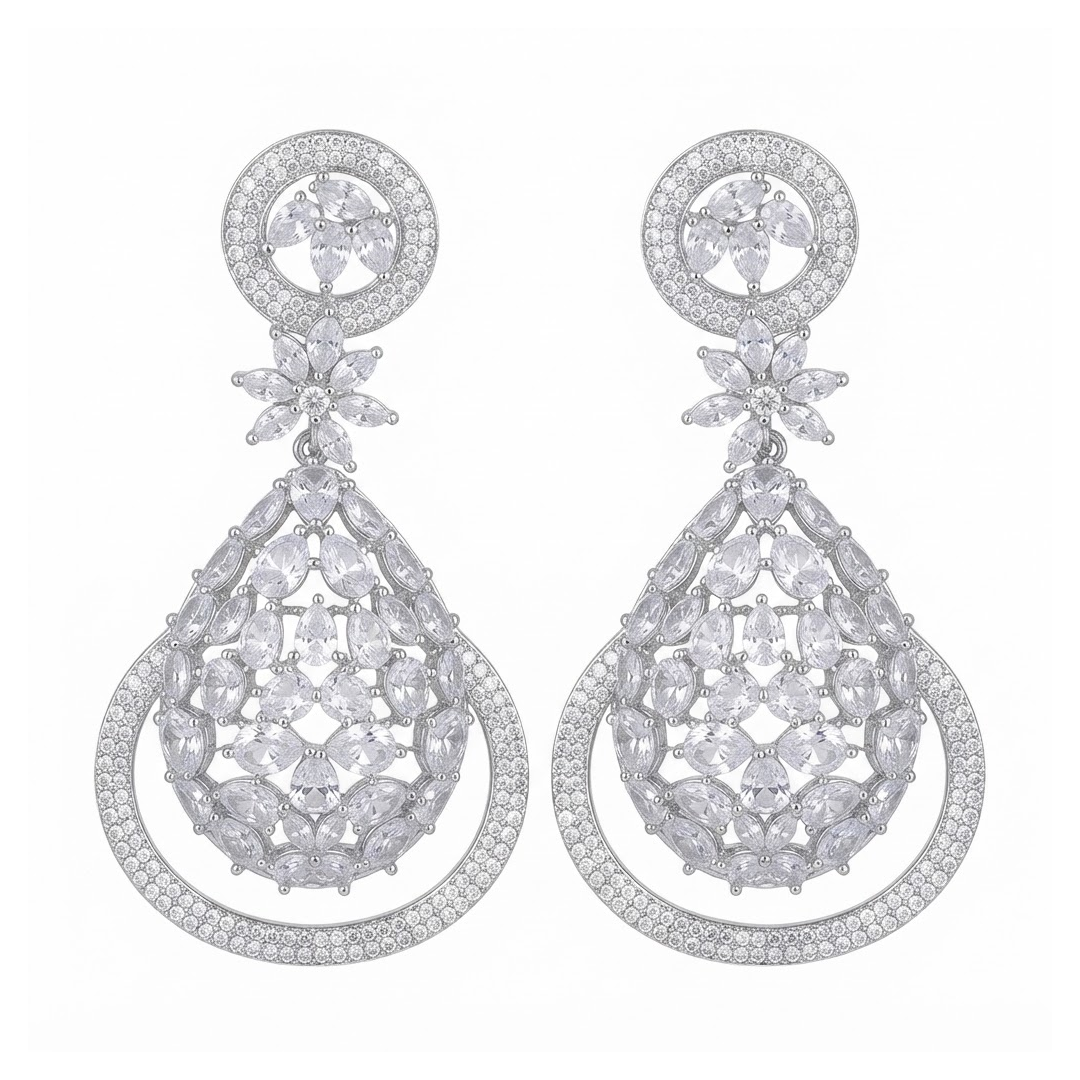 Royal Crystal Teardrop Elegance - Image 3