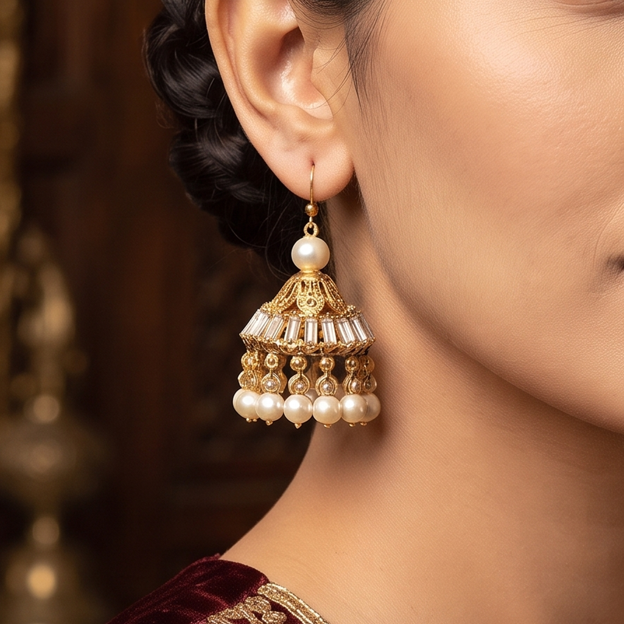 Classic Jhumka Earrings